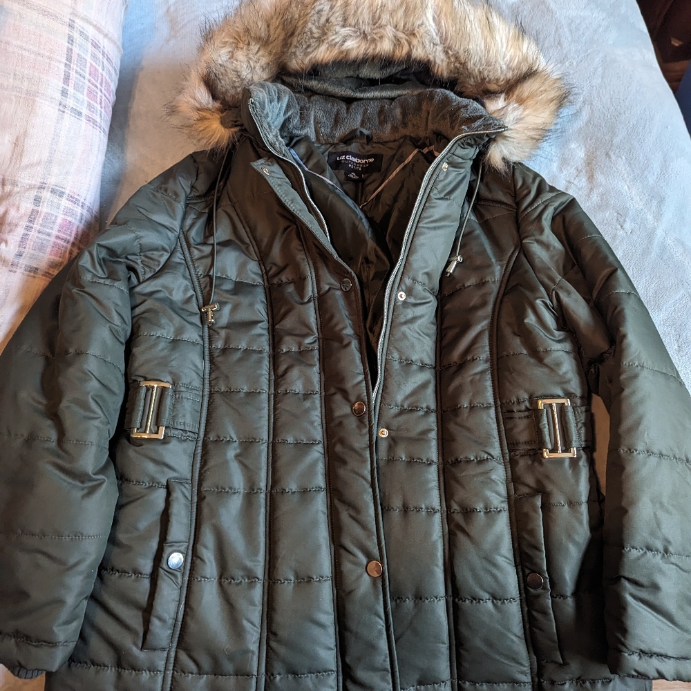 Liz Claiborne Winter Coat XL Petite